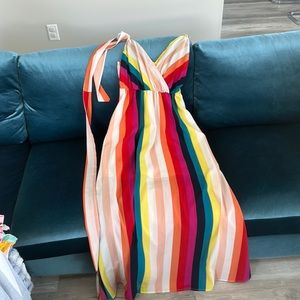 NWOT Spring Easter Rainbow Dress